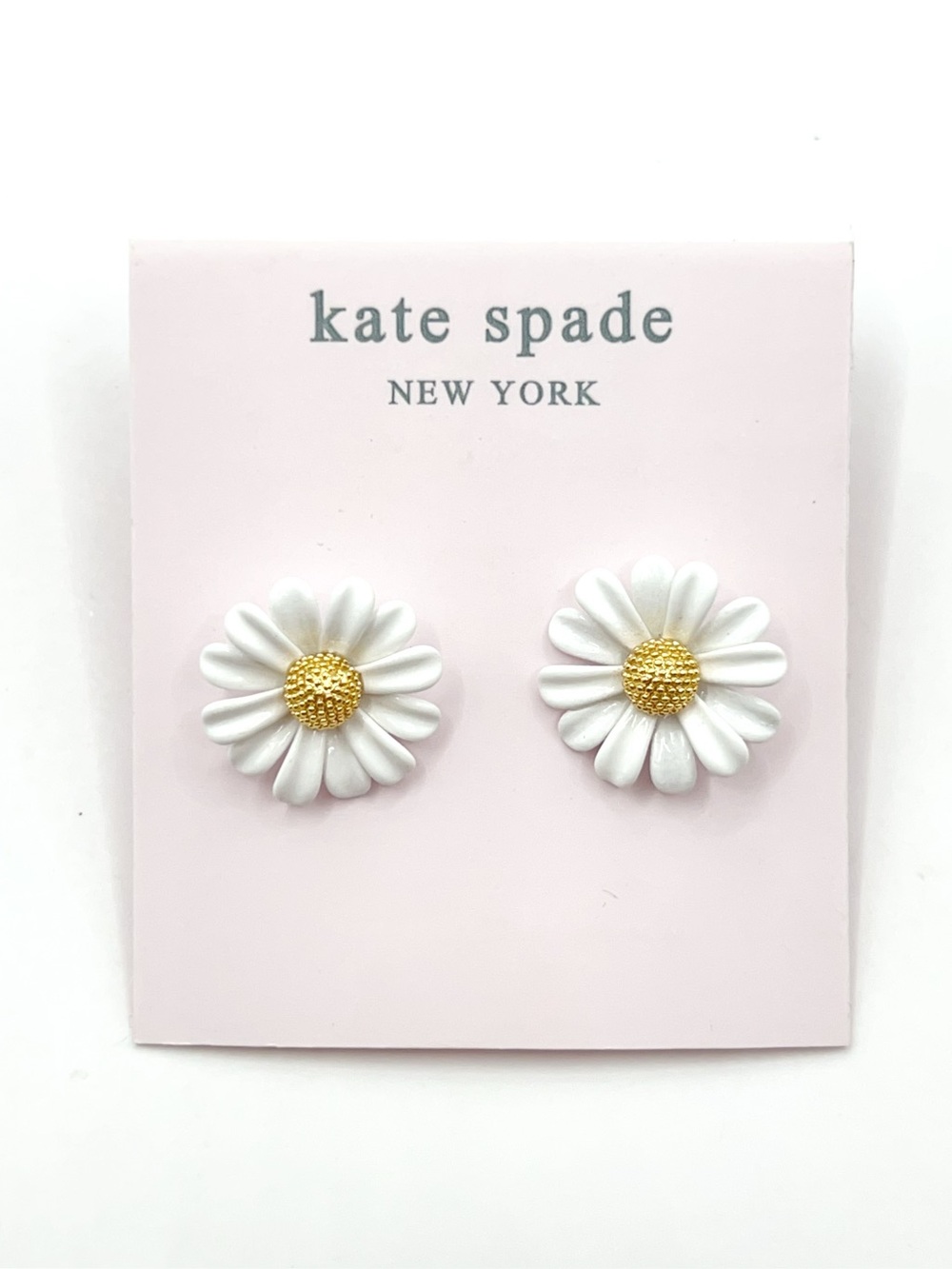 KS164-Kate Spade daisy earrings